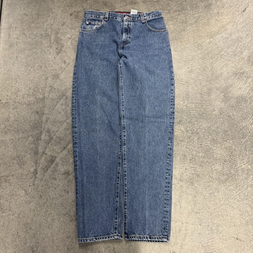 Women's Levi's 550 Classic Relaxed Medium Wash 10 Mis Long Western Essential 30'